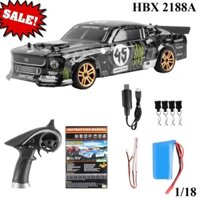 HBX 2188A – Mô hình xe ô tô Drift RC điều khiển từ xa HBX2188A Mustang Monster 1/18, 40km/h, 4WD 2 cầu, full đèn, sóng 2.4GHz xa 100m