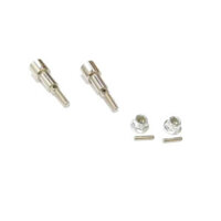 HBX M16107 Upgraded Metal Rear Wheel Shafts+Pins+Lock Nut M4 for 16889 1/16 RC Car Vehicles Spare Parts