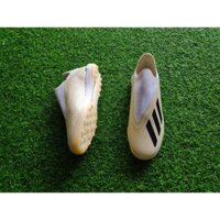 hc [Chính Hãng] Giày bóng đá không dây Adidas X18+ TF (Trắng sữa) . 2020 new . , 2020  . A132 rẻ vô địch