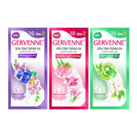 [HC GIFT] Bộ 3 gói sữa tắm Gervenne mùi ngẫu nhiên