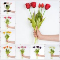 Hchc 5 Con Vẹt Nhân Tạo Hoa Tulip Handmade Đạo Cụ Chụp Ảnh Ngoài Trời Trang Trí Sân Vườn