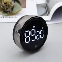 Hchc LED Hẹn giờ kỹ thuật số Đồng hồ báo thức xoay Thể dục