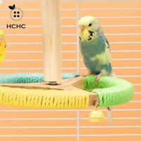Hchc Vẹt Xoay Đứng Gỗ Chim Đồ Chơi Macaw