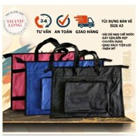 HCKT [THANH LONG] - Cặp đựng bảng vẽ A3, túi đựng dụng cụ vẽ Bán Sỉ Combo 10 Cái