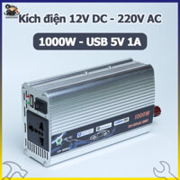 [🔥HCM 12H] Bộ kích điện 1000W chuyển đổi 12V DC sang 220V AC biến tần UP-1000A