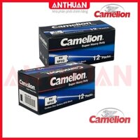 HCM  [1hộp 12] Pin 9V Carbon Camelion / Pin vuông 6f22 dùng cho Micro, Đồng hồ vạn năng, Ghi-ta thiết bị