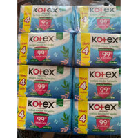 HCM - (20+4 Miếng- Nhỏ 15cm Không Cánh) - Combo 8 Gói Băng Vệ Sinh Kotex Hàng Ngày Kháng Khuẩn 20 Miếng