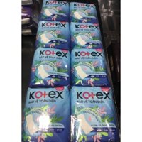 Hcm -(23cm Dày Cánh) Combo 8 Gói Băng Vệ Sinh Kotex Bảo Vệ Toàn Diện - Kotex Khô Thoáng Maxi Cánh - Mỗi Gói 8 Miến