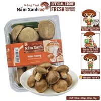 [HCM] 500gr Nấm Hương Tươi (Nấm Đông Cô Tươi) Ngon Thanh Sạch - Nông Trại Nấm Xanh