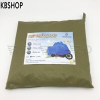 [HCM] Áo Bạt Phủ Trùm Xe Máy Vải Dù Phủ PU Chống Thấm Tuyệt Đối