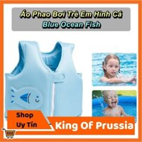 [HCM] - Áo Phao Bơi Hình Cá Blue Ocean Fish Dành Cho Trẻ Em Từ 2-6 Tuổi - King Of Prussia