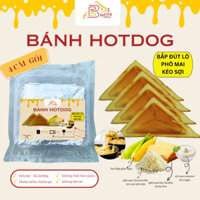[HCM] Bánh hotdog cấp đông - Bắp đút lò phô mai kéo sợi (4c/gói)