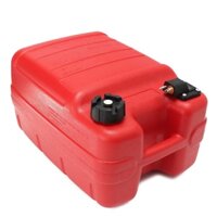 [HCM] Bình nhiên liệu nhựa UV 12L, 24L Dùng Cho Động Cơ Ca Nô Yamaha, Mercury, Honda, có đồng hồ báo xăng