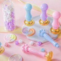 [HCM] Bộ đóng dấu sáp niêm phong kèm lò muỗng viên sáp đóng dấu niêm phong bì thư thiệp cưới- Chamara
