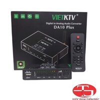[HCM] Bộ giải mã âm thanh VietKTV DA10 Plus - Hàng Chính Hãng - audio chính hãng