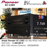 [HCM-BV] Ampli phim Pioneer SC-LX83 7.1 Japan, surround 7.1, DTS-HD Master Audio, Dolby TrueHD tuyệt phẩm.