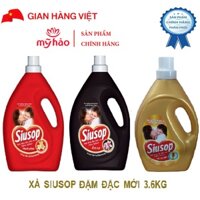 HCM - Can Nước xả vải Siusop đậm đặc 3.6 lít-Hàng Triệu Hạt Lưu Hương- 3 màu Vàng ,đen,đỏ