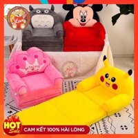 [HCM] [CAO CẤP] Ghế Thú Bông, Ghế Sofa 3 Tầng Cho Bé hình chuột Mickey đáng yêu