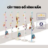 [HCM] Cây treo quần áo,Móc treo áo đứng kim loại hình nấm cao 167cm- Fashinrandy