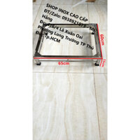 (HCM) - Chân Tủ Lạnh - Chân Máy Giặt INOX Cao Cấp Hộp Vuông 30 mm