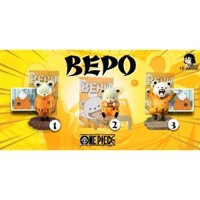 [HCM - Có sẵn]  Mô hình gấu béo bepo siêu dễ thương đồng đội Law - Mô hình One Piece có hộp đựng