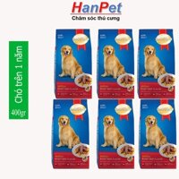 HCM -(Combo 10 gói mỗi gói 400gr) Thức ăn  dạng hạt cao cấp Smartheart Adult (dành cho chó trên 1 năm tuổi)  ( 206-HP10290TC [bonus]