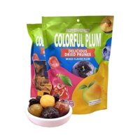 [hcm] combo 5 túi - Ô mai xí muội trái cây Colorful Plum túi 408g