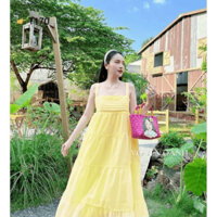 (HCM) Đầm maxi nữ 2 dây nhiều màu Siêu Xinh -Thời Trang Nữ Duyên Dáng ,Sành Điệu Tôn Dáng cho các nàng THỜI TRANG KME FA