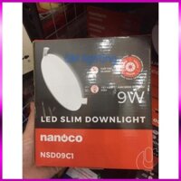 (HCM) Đèn led downlight siêu mỏng 9W 3 Chế độ ánh sáng NSD09C1 - Nanoco