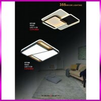 (HCM) Đèn ốp trần mica W500, Led 3 CĐ OT120