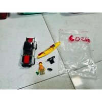 [HCM] Đồ chơi lắp ráp LE GO City 60240 - Xe chở thuyền Kayak (LE GO 60240 Kayak Adventure)
