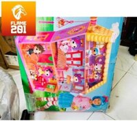 [HCM] Đồ chơi nhà búp bê Lalaloopsy Sew Magical 3 Story Wooden Doll House 2012 bằng gỗ