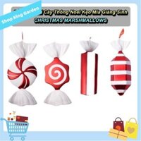 [HCM] - Đồ Trang Trí Cây Thông Noel CHRISTMAS MARSHMALLOWS - King Garden