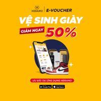 HCM E-Voucher Giảm 50 Dịch vụ Vệ Sinh Giặt Sneaker, Giày Thể Thao - giao nhận tận nơi tại ứng dụng HERAMO