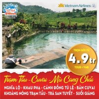 HCM [E voucher] Tour du lịch MÙ CANG CHẢI - BẢN CU VAI - ĐÈO KHAU PHẠ - CỐM TÚ LỆ - BAY GIỮA MÙA VÀNG (3N2Đ)