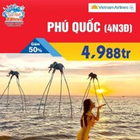 HCM [E- voucher] Tour du lịch Phú Quốc - Bãi Sao - Sunset Sanato - Vinperlland bay Vietnam Airlines(4N3Đ) Touhot24h.vn
