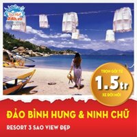 HCM [E voucher] Tour du lịch BÌNH HƯNG - VĨNH HY - BBQ TÔM HÙM I THIÊN ĐƯỜNG HẢI SẢN (2N2Đ)