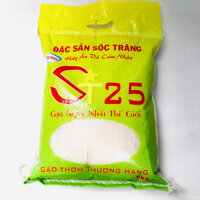 [HCM] [Freeship] [Siêu Sale] Gạo ST25 túi 5kg - Vua Gạo Thế Giới - Gạo tự hào của Việt Nam - Gạo dẻo thơm ngọt - Gạo ngon - Gạo dẻo - Gạo thơm.