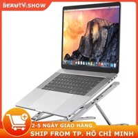 [HCM] Giá đỡ LAPTOP, MACBOOK, IPAD bằng nhôm có thể điều chỉnh được độ cao, đế tản nhiệt kê laptop nhôm