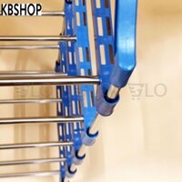 [HCM] Giá Kệ Đựng Giày Dép 5 Tầng Khung Inox Chắc Chắn