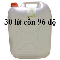 [HCM-GIAO LIỀN] Cồn y tế 96 độ Can 30 lít dùng sát khuẩn, rửa tay (hàng cty)