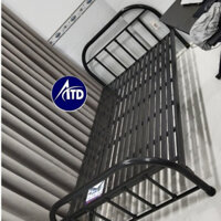 [HCM] GIƯỜNG SẮT BI ĐEN - GIƯỜNG NGỦ SẮT TRÒN NHIỀU KÍCH THƯỚC 80CM 1M 1M2 1M4 1M5 1M8 GIÁ RẺ FREESHIP HCM, BD