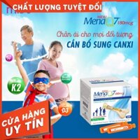 HCM-Hàng Chính Hãng Canxi hỗ trợ phát triển chiều cao cho trẻ em và giúp xương chắc, dài, dẻo canxi Midu MenaQ7 180 New