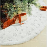 HCM [HÀNG SẴN] - THẢM PHỦ CHÂN CÂY THÔNG NOEL 120cm- TRANG TRÍ GIÁNG SINH