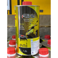 (HCM) [Hình thật] Nhớt Eni Scooter MA2 5W40 khuyến nghị cho Vespa và các dòng tay ga, hàng chính hãng