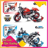 [HCM hỏa tốc] Bộ đồ chơi  xe Moto Red avenger Mk2