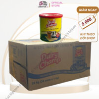 [HCM Hỏa tốc] Thùng sữa đặc có đường Dairy Champ 1kg/lon( mẫu mới) ((24 lon/thùng)