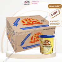 [HCM Hỏa tốc] Thùng sữa đặc có đường ES loại 1kg (nắp xanh) (24 lon/thùng)