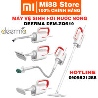 [HCM HỎA TỐC]Máy Lau Nhà Hơi Nước Nóng Deerma 5 trong 1 ZQ610 Chính Hãng FullBox Vệ Sinh Nhà Cửa đa năng