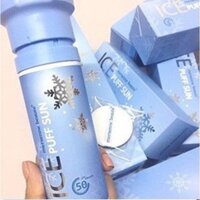 [HCM] KEM CHỐNG NẮNG ICE PUFF SUN MERSENNE BEAUTE - HỘP XANH